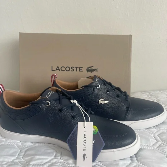 Lacoste | Shoes | Lacoste Navy Blue Shoes | Poshmark display picture 1